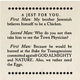 Image for article titled Historical Archives: A Jest For You